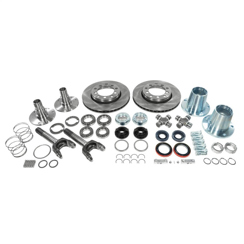 Yukon Gear Spin Free Locking Hub Conversion Kit For 07-18 Jeep Wrangler JK 5 x 5.5in Bolt Pattern