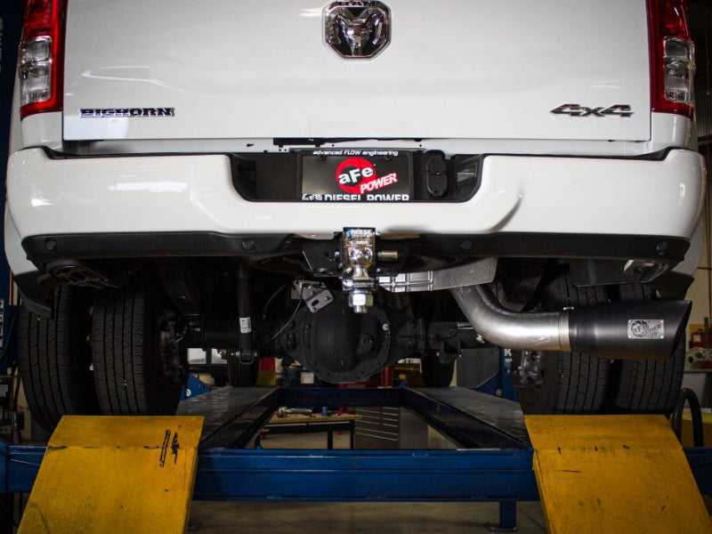 
                      
                        aFe ATLAS 5in Alum Steel DPF-Back Exhaust System w/Black Tip 19-20 Ram Diesel Trucks L6-6.7L (td)
                      
                    