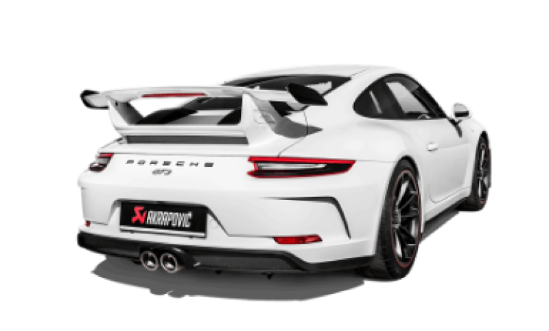 Akrapovic 2018 Porsche 911 GT3 (991.2) Slip-On Race Line (Titanium) w/o Tail Pipe Set