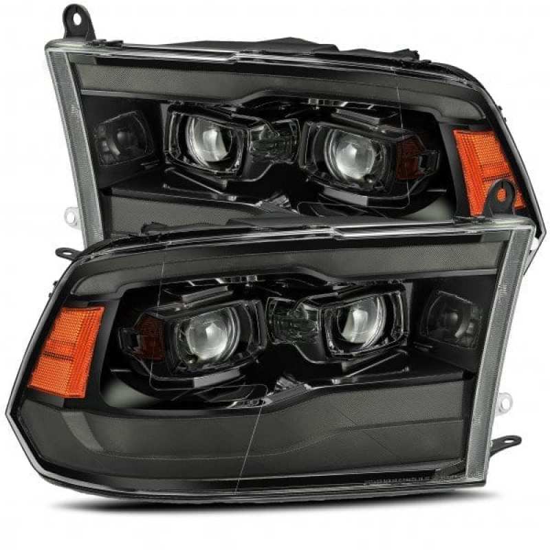 
                      
                        AlphaRex 09-18 Dodge Ram 1500 PRO-Series Projector Headlights Plank Style Alpha Blk w/Seq Signal/DRL
                      
                    