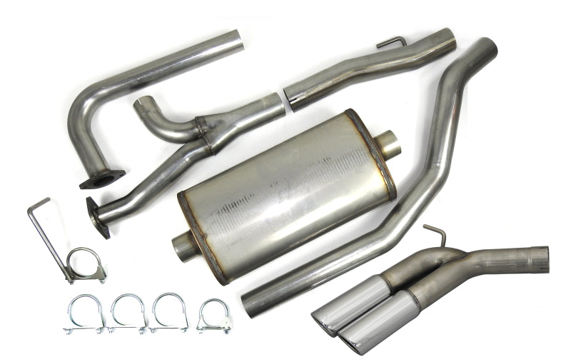 
                      
                        JBA 04-20 Nissan Titan 5.6L 409SS Pass Side Dual Exit Cat-Back Exhaust
                      
                    