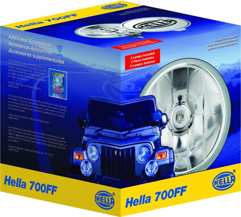 
                      
                        Hella 700FF H3 12V/55W Halogen Driving Lamp Kit
                      
                    