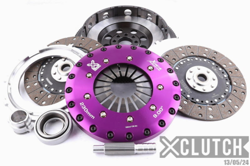 XClutch 90-96 Nissan 300ZX Turbo 3.0L 9in Twin Solid Organic Clutch Kit