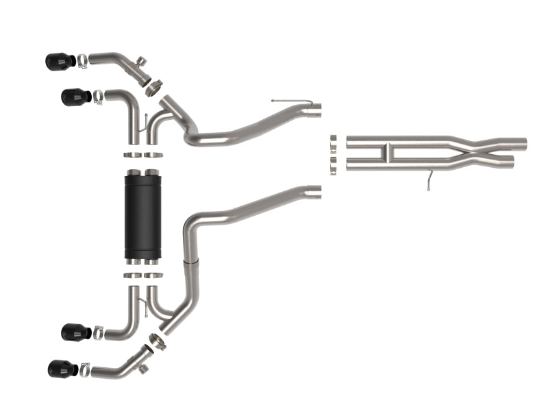 
                      
                        aFe Vulcan Series 2.5in 304SS Cat-Back Exhaust 2021+ Jeep Wrangler 392 6.4L w/ Black Tips
                      
                    