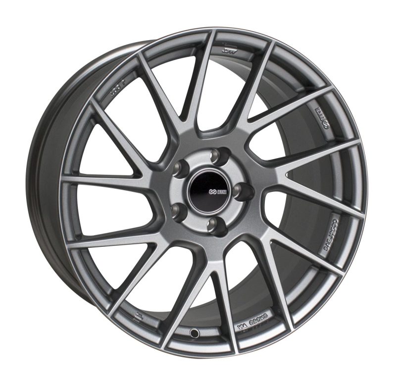 Enkei TM7 18x8.0 5x112 45mm Offset 72.6mm Bore Storm Grey Wheel