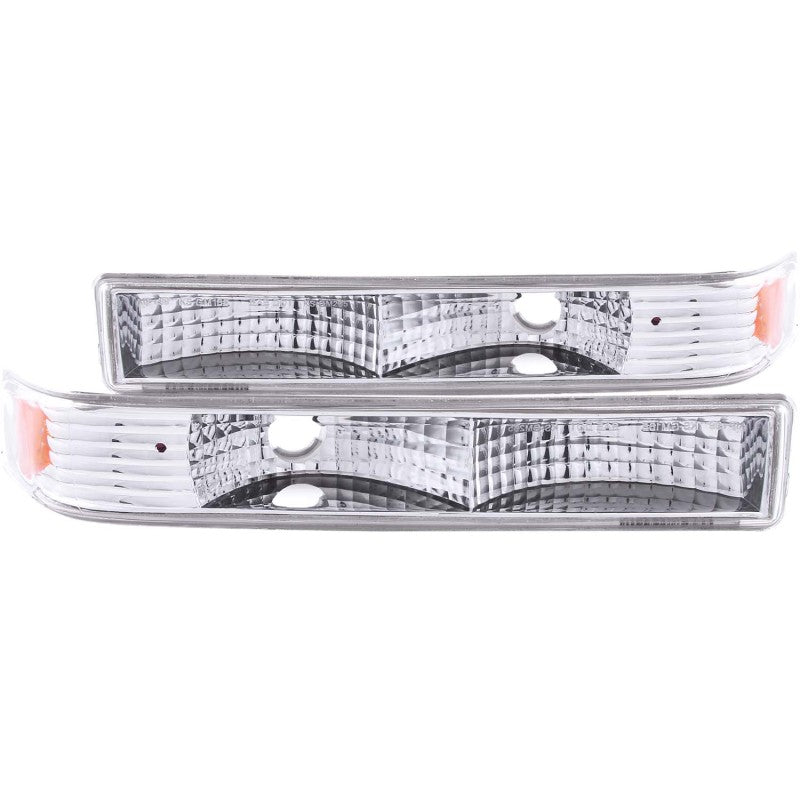 
                      
                        ANZO 1998-2005 Chevrolet S-10 Euro Parking Lights Chrome
                      
                    