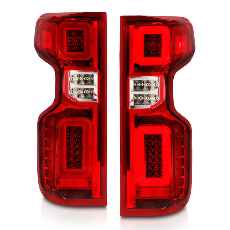 
                      
                        Anzo 19-21 Chevy Silverado Work Truck Full LED Tailights Chrome Housing Red Lens G2(w/C Light Bars)
                      
                    