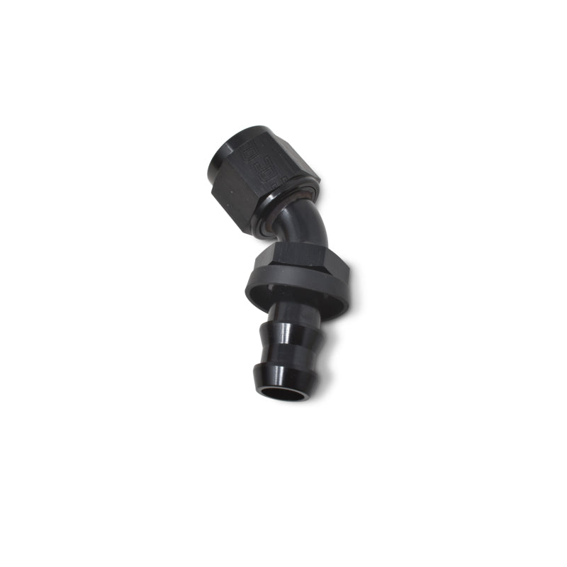 
                      
                        Russell Performance -8 AN Twist-Lok 45 Degree Hose End (Black)
                      
                    