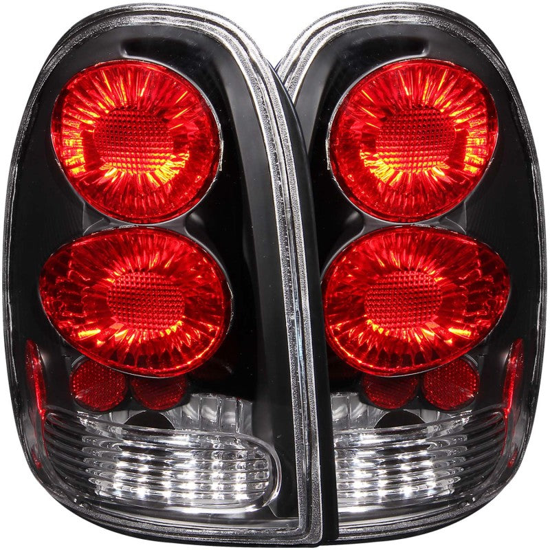 
                      
                        ANZO 1996-2000 Chrysler Voyager Taillights Black
                      
                    