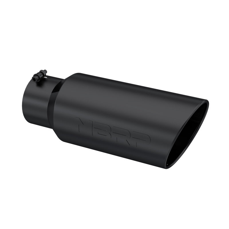 
                      
                        MBRP Universal Tip 7in O.D. Rolled End 5in inlet 18in length Black
                      
                    