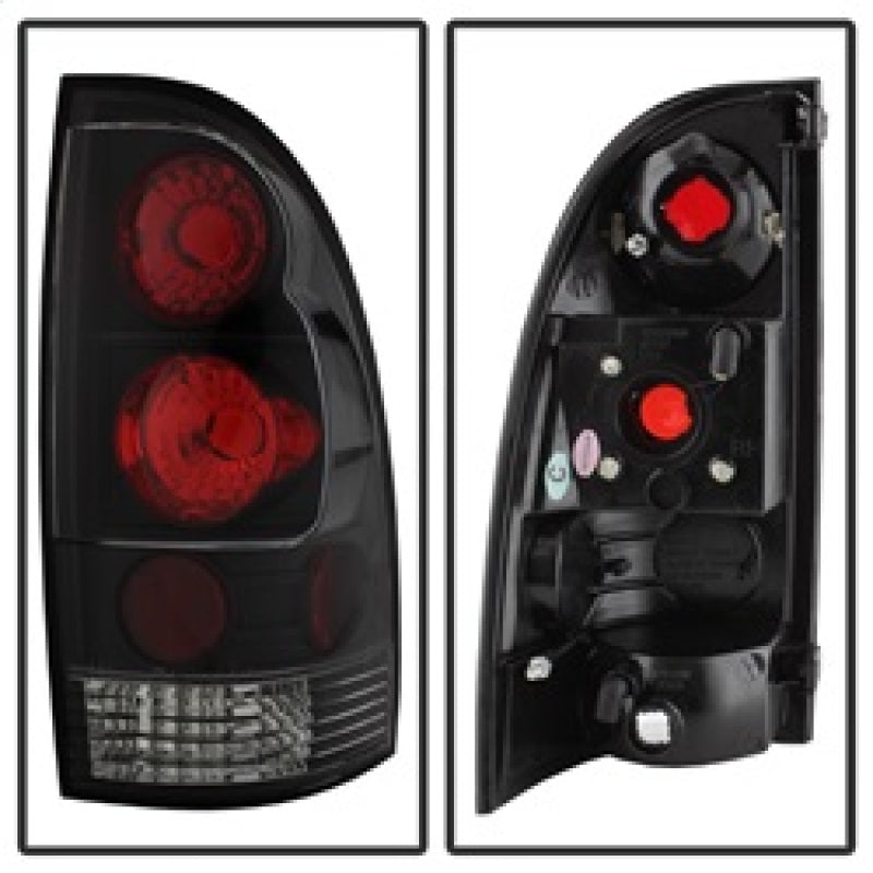 
                      
                        Spyder Toyota Tacoma 05-15 Euro Style Tail Lights Black ALT-YD-TT05-BK
                      
                    