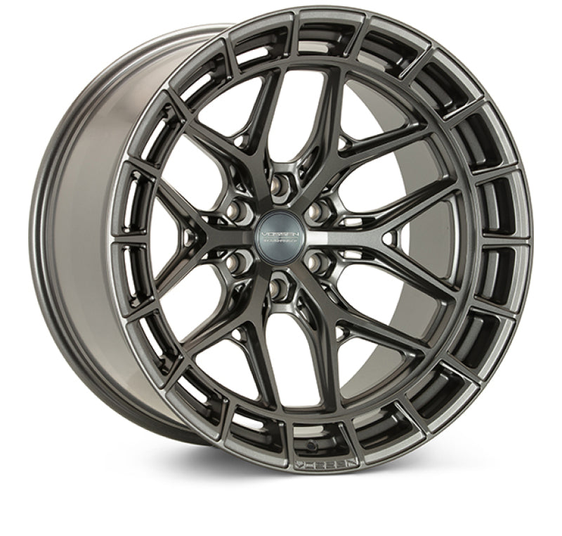 Vossen HFX-1 22x12 / 8x180 / ET-44 / Ultra Deep / 124.3 CB - Matte Gunmetal Wheel