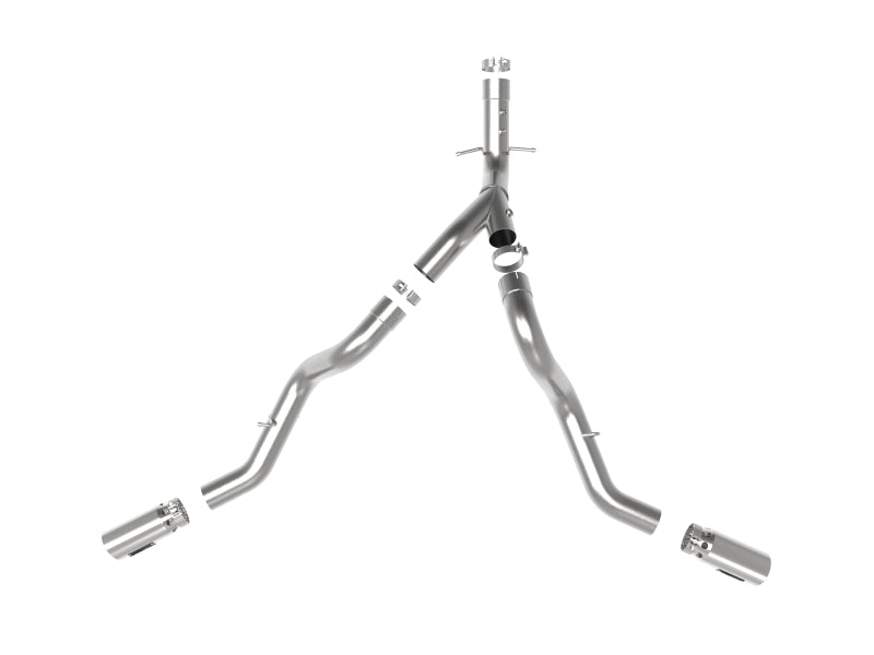 
                      
                        aFe Large Bore-HD 4in 409SS DPF-Back Exhaust System w/Polished Tips 20 GM Diesel Trucks V8-6.6L
                      
                    