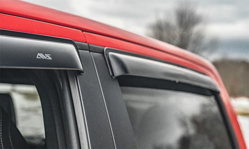 
                      
                        AVS 2019 Ram Quad Cab Ventvisor Outside Mount Window Deflectors 4pc - Smoke
                      
                    