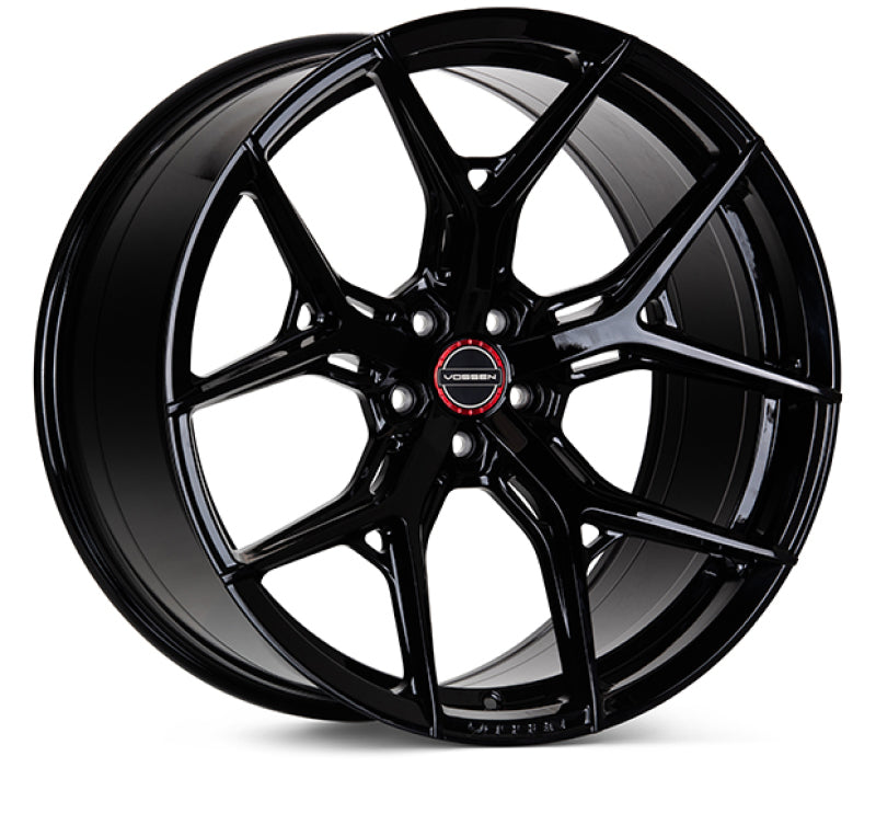 Vossen HF-5 24x10 / 5x130 / ET15 / Deep Face / 84.1 - Gloss Black Wheel