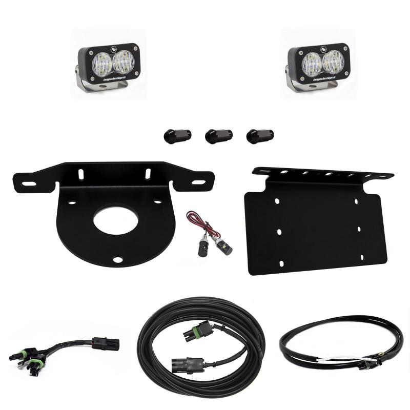 
                      
                        Baja Designs 2021+ Ford Bronco Dual S1 Sport W/C Reverse Kit w/Lic Plate w/Upfitter
                      
                    