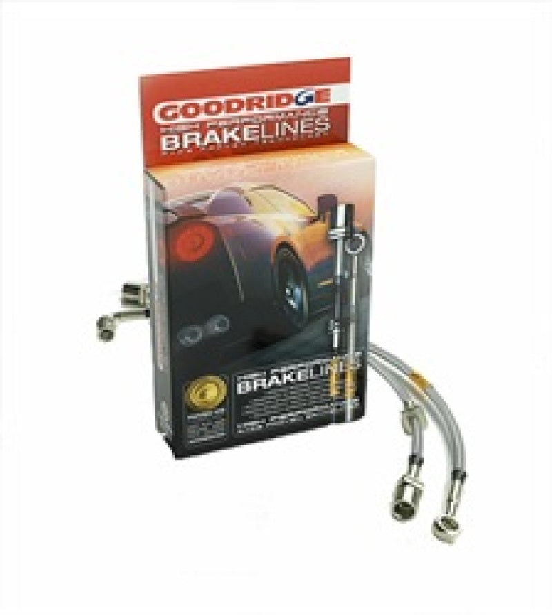 
                      
                        Goodridge 04-13 Mazda 3/Mazdaspeed3 Stainless Steel Brake Line Kit
                      
                    