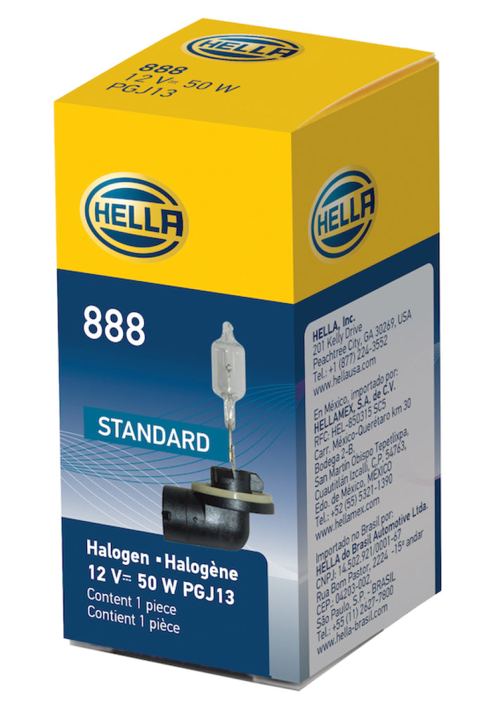 
                      
                        Hella Bulb 888 12V 50W PGJ13 T3.25
                      
                    