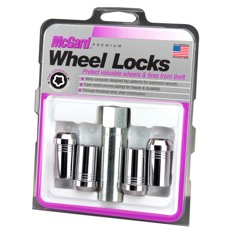 
                      
                        McGard Wheel Lock Nut Set - 4pk. (Tuner / Cone Seat) M14X1.5 / 22mm Hex / 1.648in. Length - Chrome
                      
                    