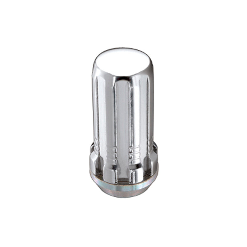 McGard SplineDrive Lug Nut (Cone Seat) M14X1.5 / 1.648in. Length (4-Pack) - Chrome (Req. Tool)