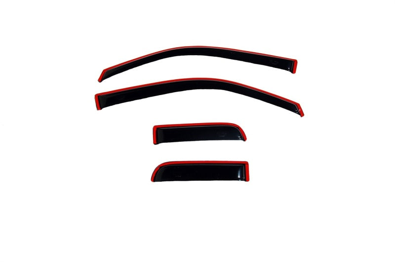 
                      
                        AVS 04-14 Ford F-150 Supercab Ventvisor In-Channel Front & Rear Window Deflectors 4pc - Smoke
                      
                    