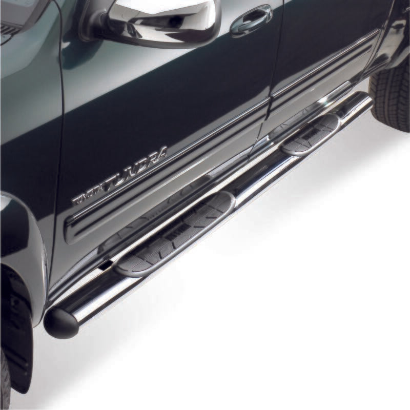 
                      
                        Westin 1999-2006 Toyota Tundra 4dr Ext Cab Premier Oval Nerf Step Bar Mount Kit - Black
                      
                    