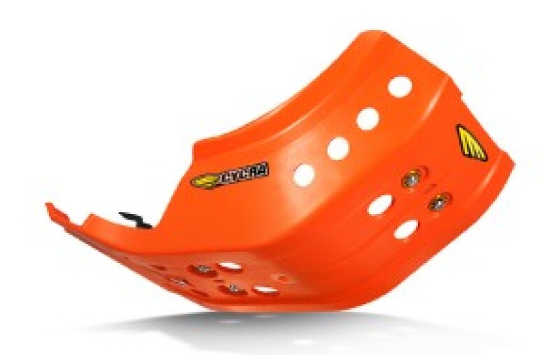 Cycra Full Armor Skid Plate - KTM FLO Orange