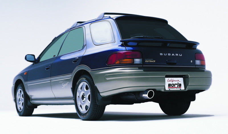 
                      
                        Borla 00 Subaru Impreza 2.2L/2.5L / 00-01 Outback 2.2L/2.5L Catback Exhaust
                      
                    