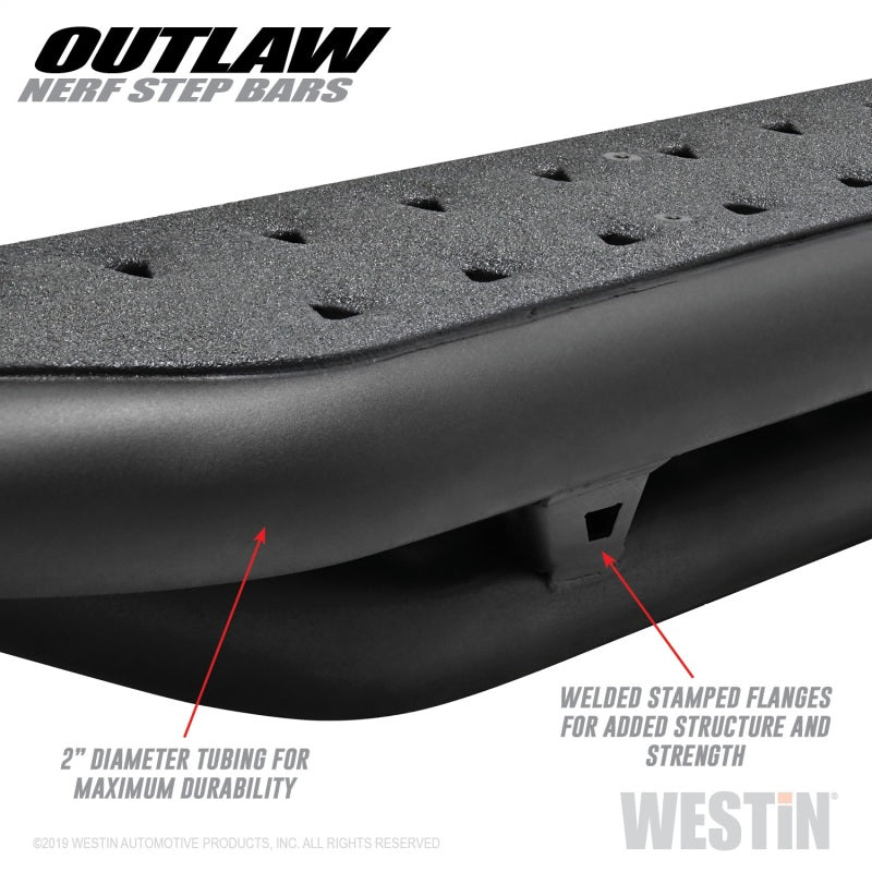 
                      
                        Westin 09-18 Dodge RAM 1500 Crew Cab Outlaw Nerf Step Bars
                      
                    