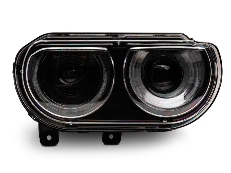 
                      
                        Raxiom 08-14 Dodge Challenger Halo Projctr Headlights w/Sequential Turn Signals-Blk Hsng(Clear Lens)
                      
                    