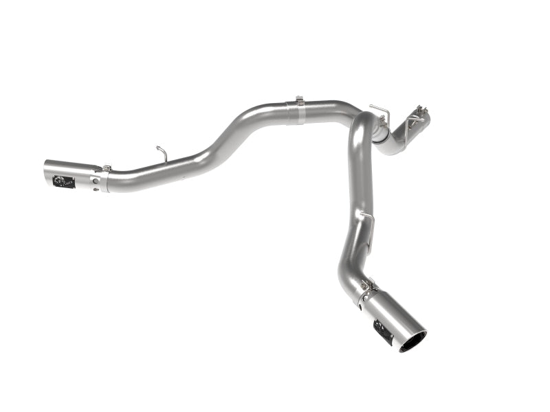 
                      
                        aFe Large Bore-HD 4in 409SS DPF-Back Exhaust System w/Polished Tips 20 GM Diesel Trucks V8-6.6L
                      
                    