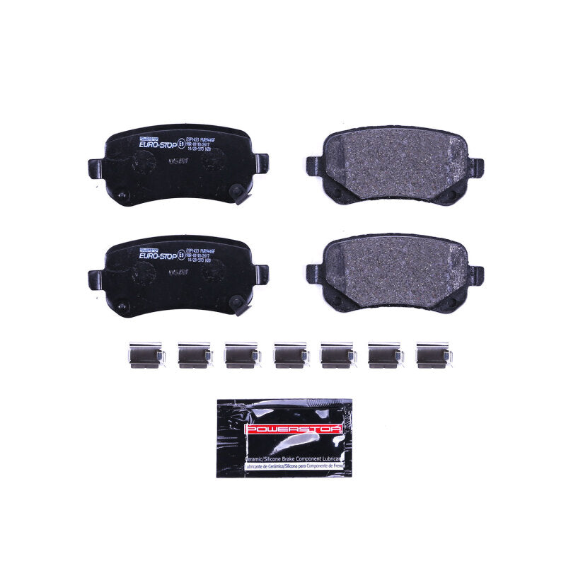 Power Stop 09-11 Volkswagen Routan Euro-Stop ECE-R90 Rear Brake Pads