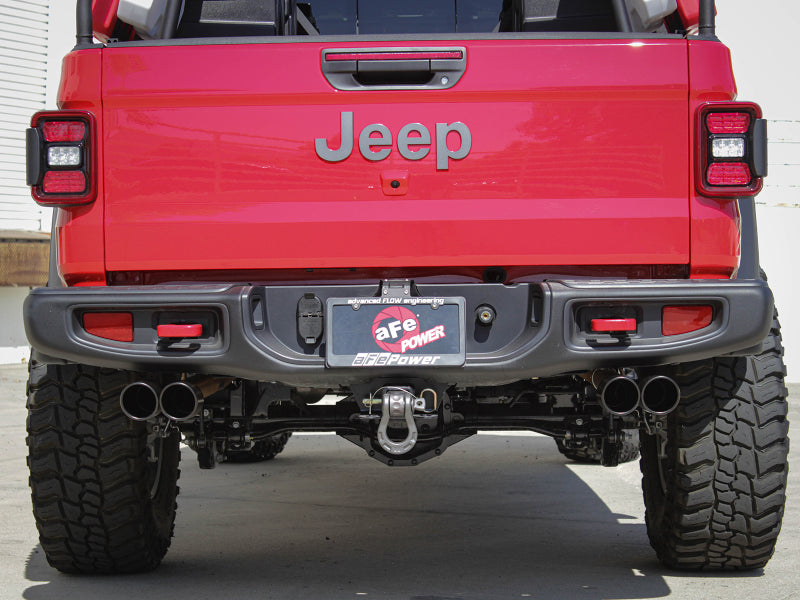 
                      
                        aFe Vulcan Series 3in-2-1/2in 304 SS Cat-Back 2020 Jeep Gladiator (JT) V6-3.6L w/ Black Tips
                      
                    