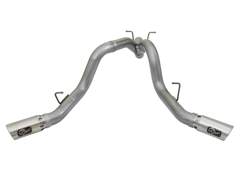 
                      
                        aFe Large Bore-HD 4in 409-SS DPF-Back Exhaust w/Dual Polished Tips 2017 GM Duramax V8-6.6L (td) L5P
                      
                    