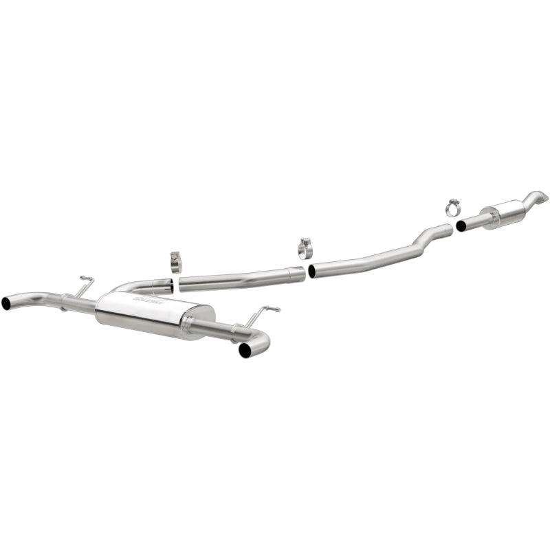 MagnaFlow 13-15 Lincoln MKZ L4 2.0L Turbo Stainless Cat Back Performance Exhaust Dual Split Rear