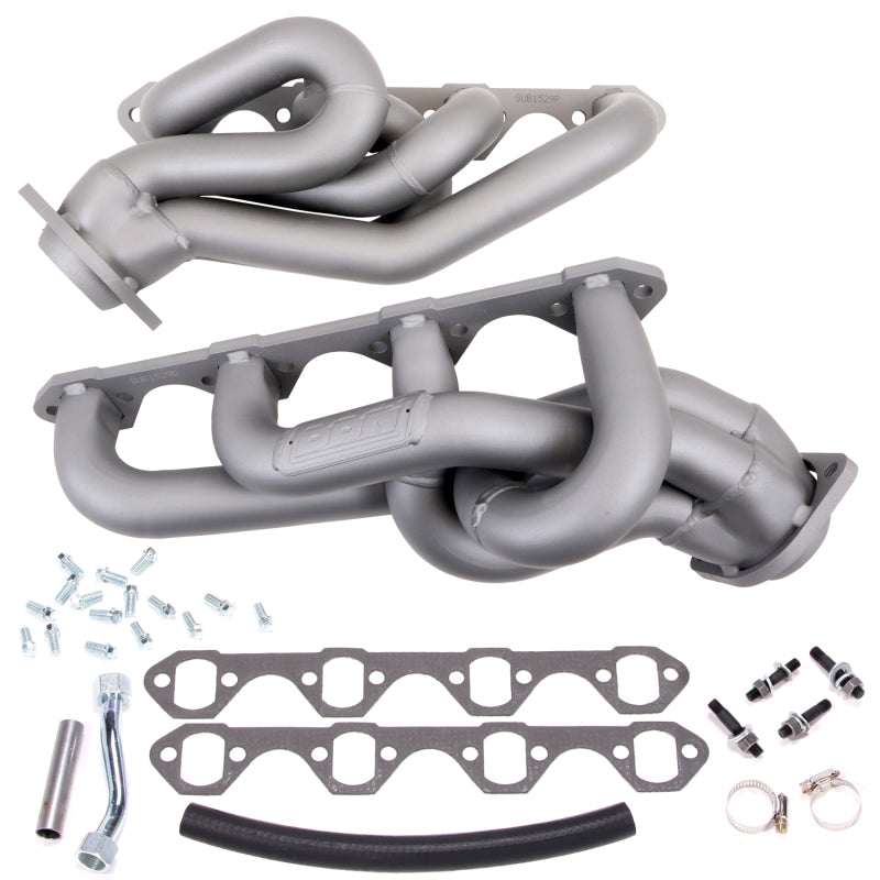 
                      
                        BBK 94-95 Mustang 5.0 Shorty Tuned Length Exhaust Headers - 1-5/8 Titanium Ceramic
                      
                    