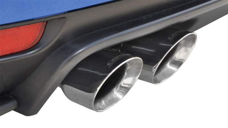 Corsa 2008-2014 Subaru Impreza Hatchback STI 2.5L Turbo Manual Polished Sport Cat-Back Exhaust