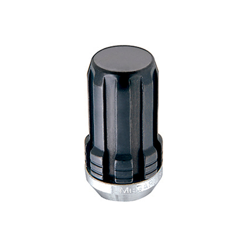 
                      
                        McGard SplineDrive Lug Nut (Cone Seat) M14X1.5 / 1.935in. Length (4-Pack) - Black (Req. Tool)
                      
                    