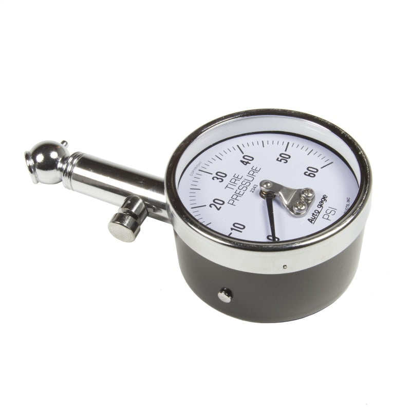 Autometer 60 PSi Peak/Hold Mechanical Tire Pressure Gauge