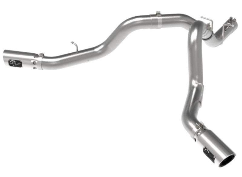 
                      
                        aFe Large Bore-HD 4in 409SS DPF-Back Exhaust System w/Polished Tips 20 GM Diesel Trucks V8-6.6L
                      
                    