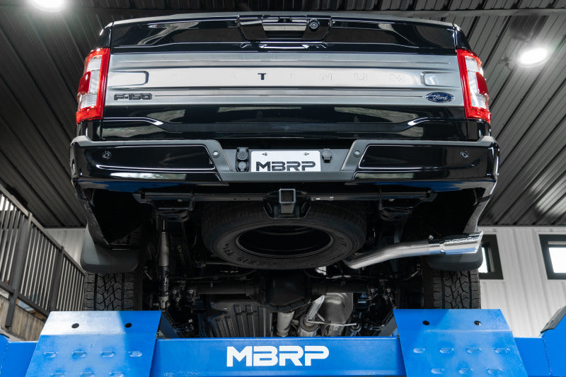 
                      
                        MBRP 2021+ Ford F-150 Powerboost Hybrid 3in Single Side Exit - T304
                      
                    