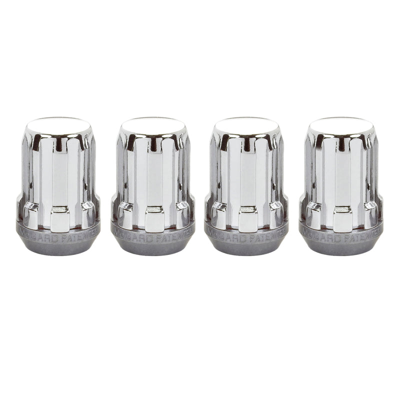 
                      
                        McGard SplineDrive Lug Nut (Cone Seat) M12X1.25 / 1.24in. Length (4-Pack) - Chrome (Req. Tool)
                      
                    