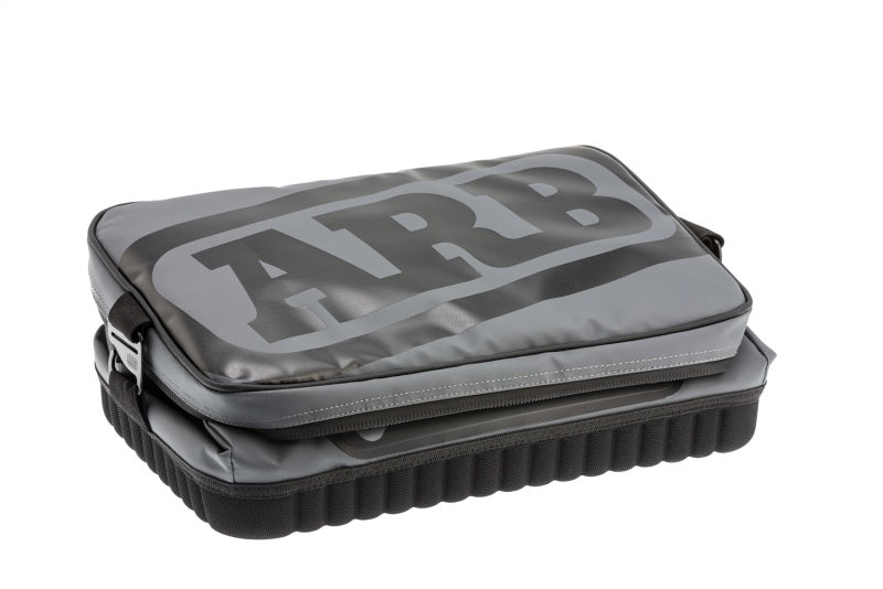 
                      
                        ARB Cooler Bag Charcoal w/ Red Highlights 15in L x 11in W x 9in H Holds 22 Cans
                      
                    