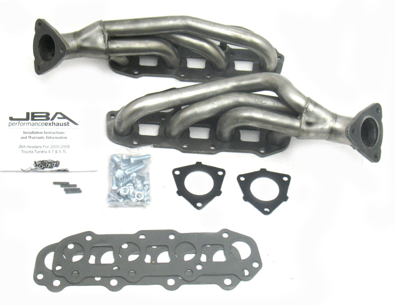 
                      
                        JBA 05-07 Toyota 4.7L V8 1-1/2in Primary Raw 409SS Cat4Ward Header
                      
                    