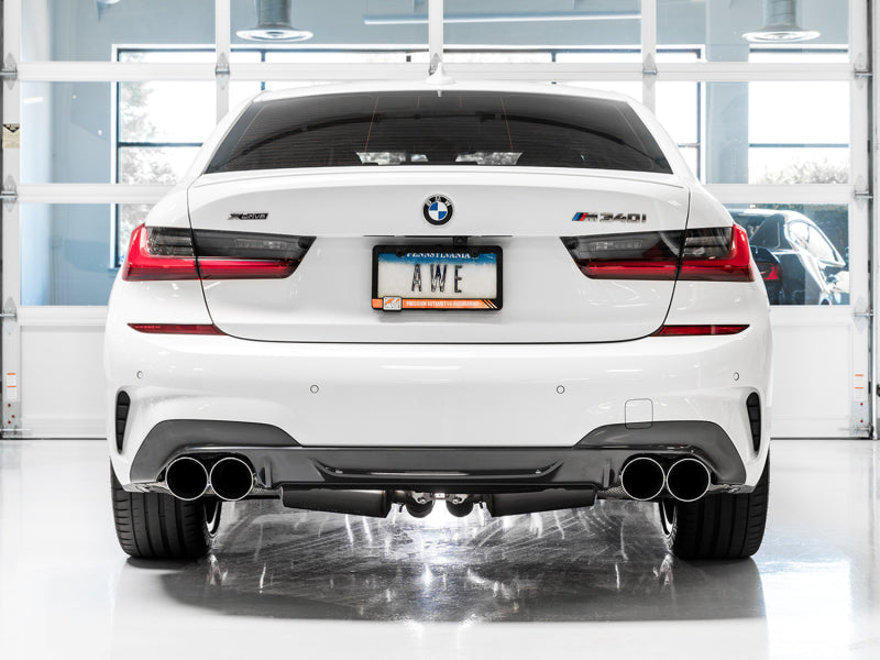 
                      
                        AWE Tuning 2019+ BMW M340i (G20) Non-Resonated Touring Edition Exhaust - Quad Chrome Silver Tips
                      
                    