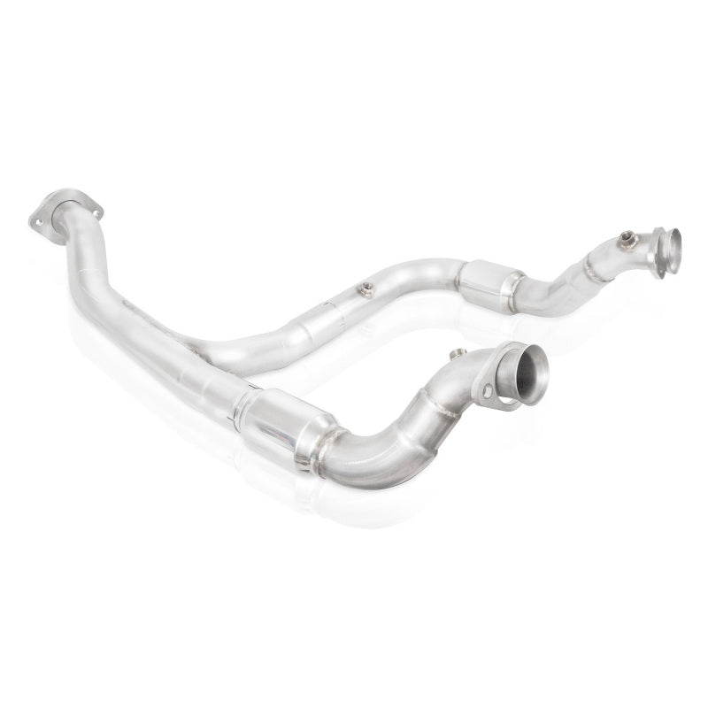 
                      
                        Stainless Works 15-18 F-150 3.5L Downpipe 3in High-Flow Cats Y-Pipe Factory Connection
                      
                    