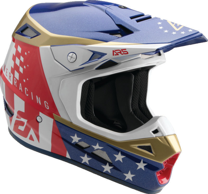 Answer AR5 Rally Helmet Mips Red/White - XS