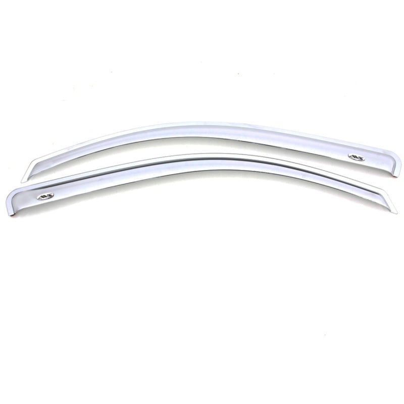 
                      
                        AVS 14-18 Chevy Silverado 1500 Standard Cab Outside Mount Front Window Ventvisor 2pc - Chrome
                      
                    