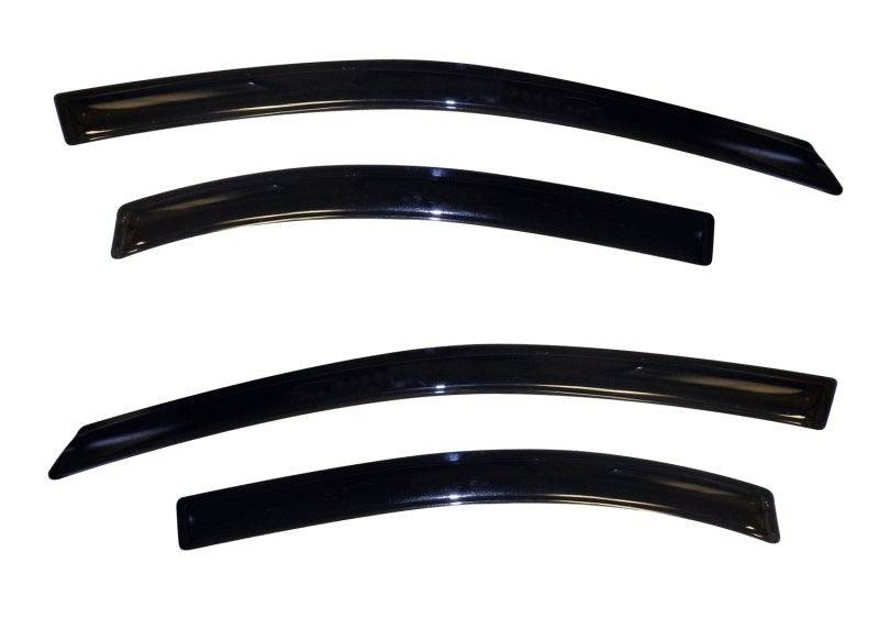 AVS 12-18 Chevy Sonic Ventvisor Outside Mount Window Deflectors 4pc - Smoke