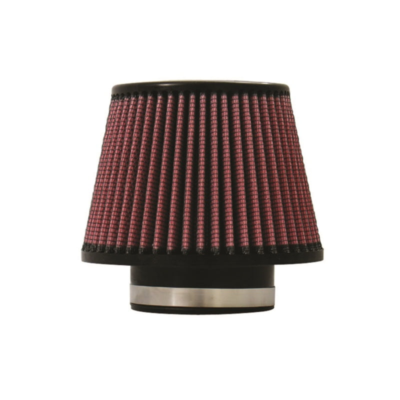 Injen High Performance Air Filter - 3.50 Black Filter 6 Base / 5 Tall / 5 Top